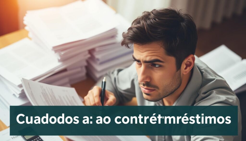 cuidados ao contratar empréstimos
